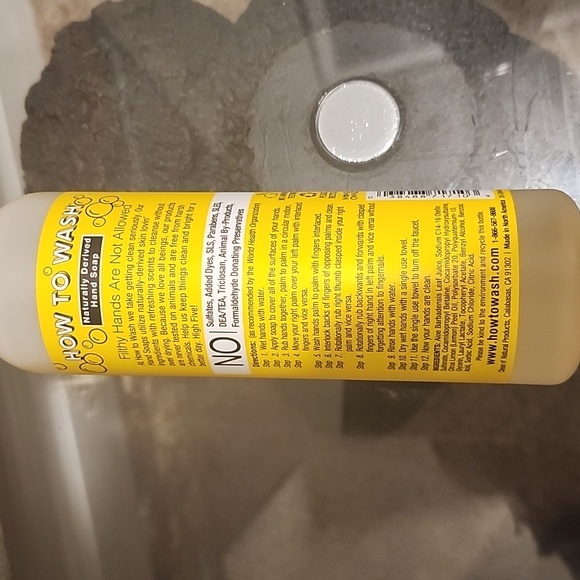 HOW TO WASH & OR NEQI w/ALOE VERA HAND SOAP Natural Soaps. ALL 3 - Picture 3 of 5